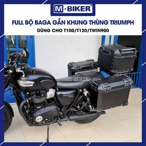 Kit Completo de Portaequipajes con Alforjas para Motocicleta Triumph T100/T120/TWIN (Modelos 2017 y Posteriores) - Product Image 6