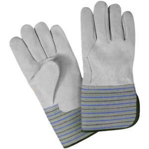 Guantes de trabajo de seguridad de alta resistencia de cuero de vaca de construcción industrial - Product Image 5