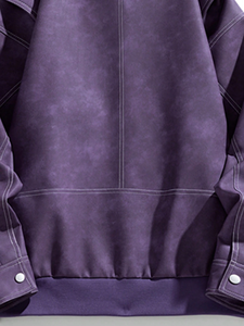 Chaqueta de piel de oveja original para hombre de la mejor calidad, chaqueta de piel auténtica de último diseño vintage, estilo motorista OEM - Product Image 6