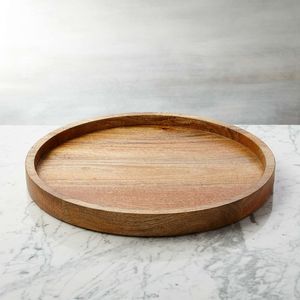 Plateau de service en bois parfait pour recevoir des fêtes, présenter des collations sans effort avec un beau bois artisanal - Product Image 5