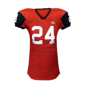 Uniforme de football américain grande taille confortable et respirant 2024 pour hommes fabriqué au Pakistan - Product Image 2