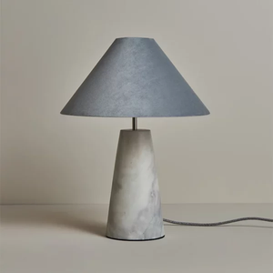 Elegante lámpara de mesa de mármol blanco con diseño minimalista moderno para la decoración del hogar, la Oficina y el Dormitorio | Exportador mayorista a granel de OEM - Product Image 2