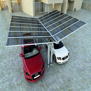 Abri de voiture préfabriqué en polycarbonate pour deux voitures, abris de voiture en métal à vendre - Product Image 3