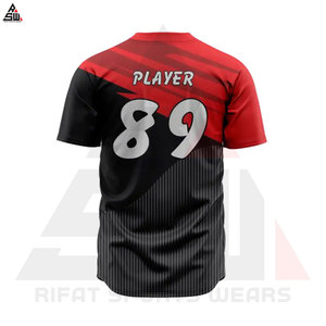 ชุดเบสบอลสำหรับผู้ใหญ่แบบยูนิเซ็กซ์ ระบายอากาศได้ดี พิมพ์ลายปากีสถาน ดีไซน์โลโก้สีทีมกีฬาตามสั่ง สวมใส่สบาย รุ่นใหม่ล่าสุด - Product Image 5