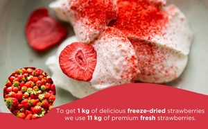 ผงสตรอเบอร์รี่สำเร็จรูปขนาด3.5ออนซ์ (แพ็ค1) ของหวานออร์แกนิก - Product Image 4