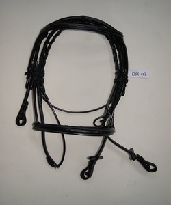 Diseño de Última Tendencia, Brida de Salto de Cuero de Alta Gama, Fabricante Profesional de Equipo Ecuestre, Equine Riding House Kanpur India - Product Image 6
