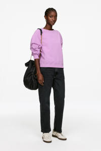 Top Selling Custom Lilac Women's Soft Touch <b>Sweatshirt</b> Round Neckline & Long Sleeves Women's <b>Gym</b> Workout Hoodies <b>Sweatshirt</b> - Product Image 3