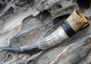 Cuerno para beber vikingo de alta calidad a prueba de fugas y precio ecológico Cuerno para beber vikingo 100% Natural by Crescent Crafts - Product Image 6