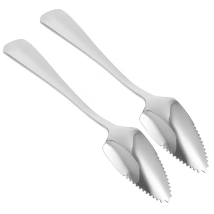 Most Selling Stainless Steel <b>Grapefruit</b> <b>Spoon</b> Custom Logo Medium Design Crafts Double sides <b>Spoon</b> Cutlery <b>Grapefruits</b> - Product Image 5