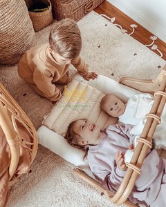 Centro de Actividades de mimbre para jugar al gimnasio, juguete colgante para decoración de guardería, venta al por mayor - Product Image 5