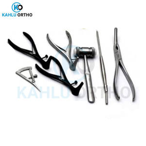 KAHLU ORTHOPEDIC Juego básico de instrumentos de plástico de 50 piezas de acero inoxidable para cirugía plástica - Product Image 4