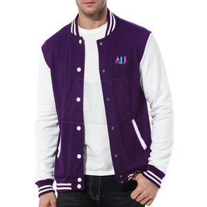 Chaqueta Universitaria para Hombre Hecha en Pakistán, con Logotipo Frontal, Cuello en V, Resistente al Viento, Transpirable, Colores Personalizables, Alta Calidad, Diseño Único - Product Image 1