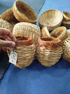 Nido de Pájaros de Bambú Natural Hecho a Mano para Aves Pequeñas y Agapornis, Diseño Ecológico y Bonito, Marca MTI, Bangladesh - Product Image 2