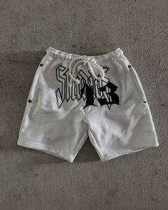 Fabricante personalizado apliques parches bordado deporte Casual Mens Streetwear pantalones cortos para hombres - Product Image 2