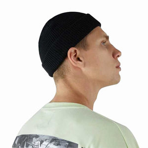 Bonnet d'hiver avec logo personnalisé de haute qualité, vente en gros de modèles colorés pour adultes, quantité minimale de commande bas pour la plage, bonnets Jacquard 2026 - Product Image 3