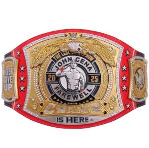 John Cena Farewell Tour 2025 Lightweight Breathable Durable Championship Replica Title <b>Belt</b> for Washington D.C High Quality - Product Image 1
