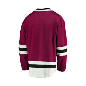 เสื้อผ้ากีฬาเสื้อกีฬาฮ็อกกี้น้ำแข็งที่ทนทานเสื้อกีฬาสไตล์ใหม่ระบายอากาศได้ง่าย - Product Image 3