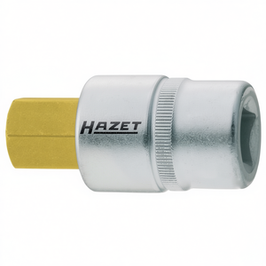 Hazet 1/2'' Screwdriver <b>Socket</b> Hexagonal Short Square with Knurling Product Category <b>Socket</b> - Product Image 2