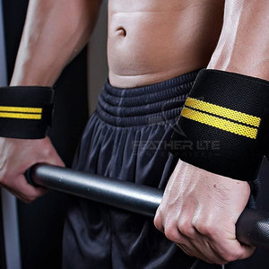 Muñequeras de levantamiento de pesas de fitness personalizadas OEM muñequeras de soporte de mano transpirables de alta calidad - Product Image 5