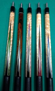 <b>Billiard</b> Cues Curly Cocobolo Ebony Handmade Inlay Carom Pool Sticks <b>Billiard</b> 9FT Solid Wood & Slate <b>Snooker</b> Pool <b>Billiard</b> <b>Table</b> - Product Image 3