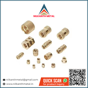 แผ่นทองเหลืองแทรกสำหรับการขึ้นรูปแทรกจากผู้จำหน่ายจำนวนมาก - Product Image 2