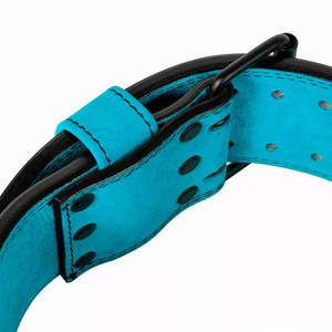 Ceinture de musculation en cuir avec logo personnalisé, design respirant, protection professionnelle et fermeture à boucle - Product Image 6