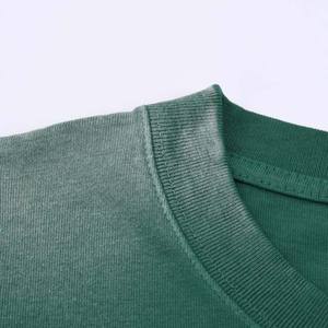 T-shirt Hip Hop Vintage pour Homme Séchage Rapide Lavage à l'Acide Surdimensionné Poids Lourd Plus Size T-shirts Graphiques 100% Coton - Product Image 2