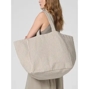 Borsa da Spiaggia Ecologica Personalizzata Oversize per Promozioni - Product Image 6