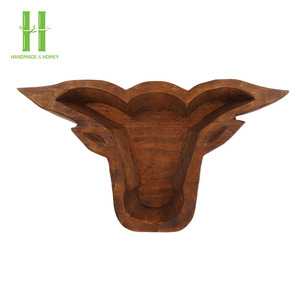 MÁS VENDIDO, Mayorista, ODM, Cuencos de Masa Rústicos Blancos de Acacia para Decoración, para Verter Velas, Cuenco de Masa Rústico Hecho en Vietnam - Product Image 4