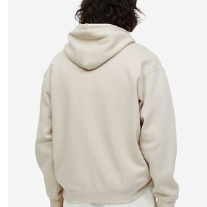 Sweat à capuche oversize vierge de qualité supérieure, épaules tombantes, en molleton bouclette 100 % coton épais, vente en gros pour le marché américain - Product Image 6