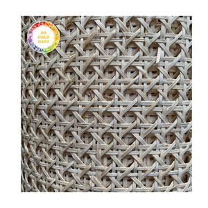 Malla de Ratán al por Mayor con Varios Tipos de Origen Tradicional de Vietnam, Rollo de Malla de Ratán con Patrón Hexagonal - Product Image 1