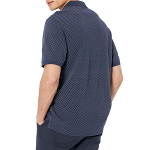 Meilleur matériau Coupe parfaite Logo privé Conception populaire Couleur personnalisée Haute qualité Chemises polo pour hommes tricotées anti-rides solides - Product Image 3