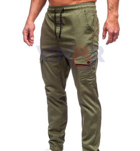 Pantalon Cargo Décontracté pour Hommes de Haute Qualité Respirant Confortable Coupe Décontractée Léger Personnalisé Vente en Gros avec Service OEM ODM - Product Image 4