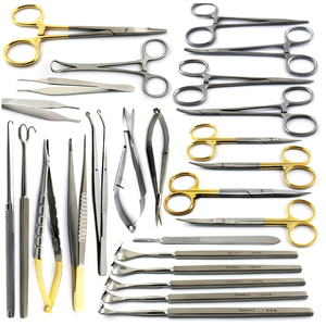 Kit de Instrumentos de Microcirugía Ocular Manual de Alta Calidad, Retractores de Párpados de Acero para Blefaroplastia, Oftálmicos, Aprobados por la CE, Clase I - Product Image 1
