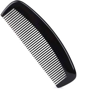 Peine de Cuerno de Búfalo Natural, Color Natural, Masaje para Barba, Peines Multiusos de Diferentes Tamaños, Precio de Fábrica para Peluquería - Product Image 5