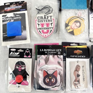 Diffuseur d'air personnalisé pour voiture, parfum pour voiture, diffuseur suspendu en papier, arbres ronds, différentes formes, logo, parfum noir, diffuseur d'air pour voiture - Product Image 6