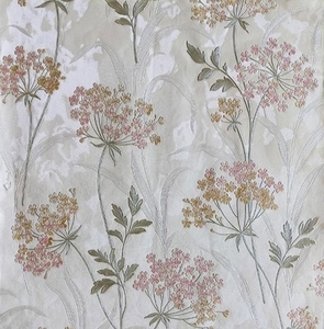 Carta da <span class=keywords><strong>Parati</strong></span> Impermeabile in PVC <span class=keywords><strong>con</strong></span> Motivi Floreali di Piccoli Fiori e <span class=keywords><strong>Foglie</strong></span> per Decorazione di Pareti di Hotel, Appartamenti e Case - Product Image 2