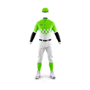 ชุดเครื่องแบบซอฟต์บอลเบสบอลทำจากผ้าโพลีเอสเตอร์100% ดีไซน์ตามสั่งเสื้อเจอร์ซีย์และกางเกงเครื่องแบบซอฟต์บอล - Product Image 2