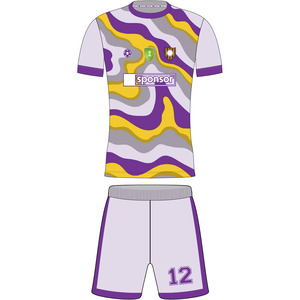 Ropa de fútbol Camiseta de fútbol de secado rápido Impresión personalizada completa diseñada para jugadores de equipos de clubes - Product Image 4