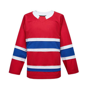 Maillot de hockey sur glace élégant avec matière respirante, parfait pour les entraînements et les tenues de sport décontractées. - Product Image 1