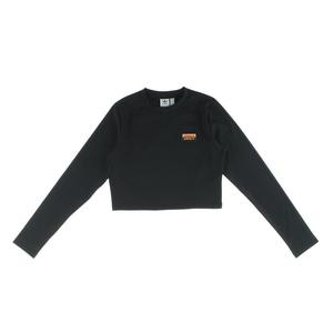 Camisetas Deportivas Adidas Outline Rib Ls para Mujer, Color: Negro/Ember, 100% Auténticas - Product Image 4