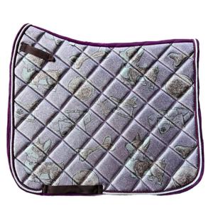 2024 Coussinets de selle de dressage avec logo personnalisé de haute qualité Coussinets Euro Cavall Numnah pour sublimation - Product Image 1