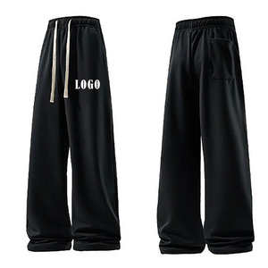 Kivotech Premium Quality Custom Sweat <b>Trouser</b> Oversized Sweatpants <b>Baggy</b> <b>Men's</b> Pants Straight Curved Striped for <b>Men</b> 0%tarif - Product Image 3