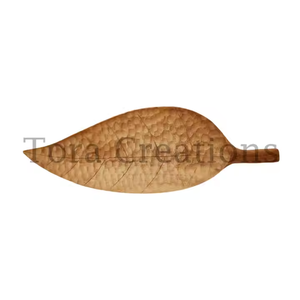 Vente chaude Acacia Bois Feuille Forme Plateau Vaisselle Réutilisable pour Collations Servir Utilisation Polyvalente Prix de Gros - Product Image 1