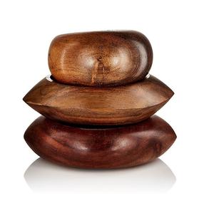 Classic Traditional Wooden Bangles Jewelry Set Handcrafted Waterproof <b>Cute</b> Customizable Women Fashion <b>Bracelet</b> Holiday Gift - Product Image 1