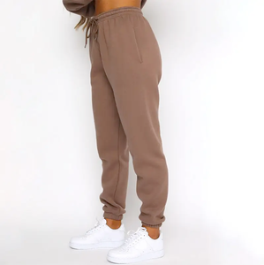 Ropa deportiva con logotipo personalizado, chándal de entrenamiento, fitness, Polar, sudadera de talla grande y pantalones de chándal, conjuntos de chándal para mujer - Product Image 4