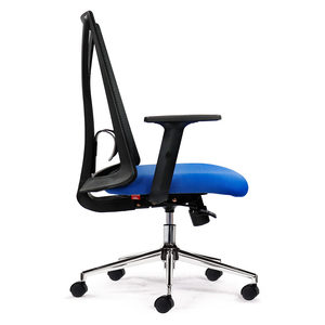 Silla de Oficina Ergonómica HOM1087D-01 con Cojín de Tela Multicolor, Respaldo Alto Ajustable, Respaldo de Malla Hecho de Espuma - Product Image 3