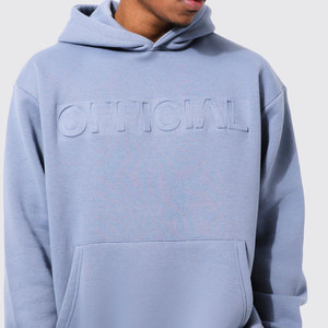 Custom Oem 3d Printing Embossed Hoodie Pullover Casual Wear Custom Heavyweight Men's <b>Hoodies</b> Sweatshirt Unisex <b>Hoodies</b> - Product Image 6