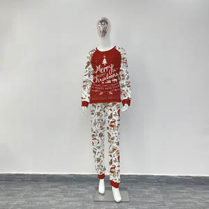 Pyjamas de Noël assortis pour enfants et parents, tenues de famille pour garçons, bébés filles et bébés pour la saison des fêtes - Product Image 2