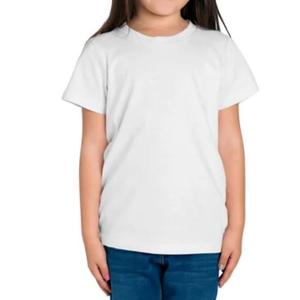 Ropa de moda para niños, último diseño sólido de gran tamaño de camiseta de Color, fabricante de fábrica al por mayor, precio barato para niñas - Product Image 2